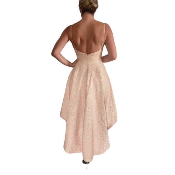 Jovani High Low Dress Pink - Picture 6 of 6